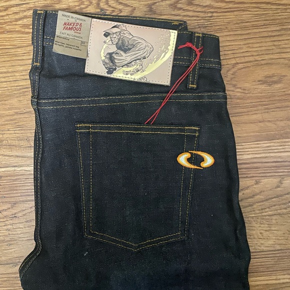 Naked & Famous Denim Other - Naked & Famous Denim Dark Indigo Jean X GUILE